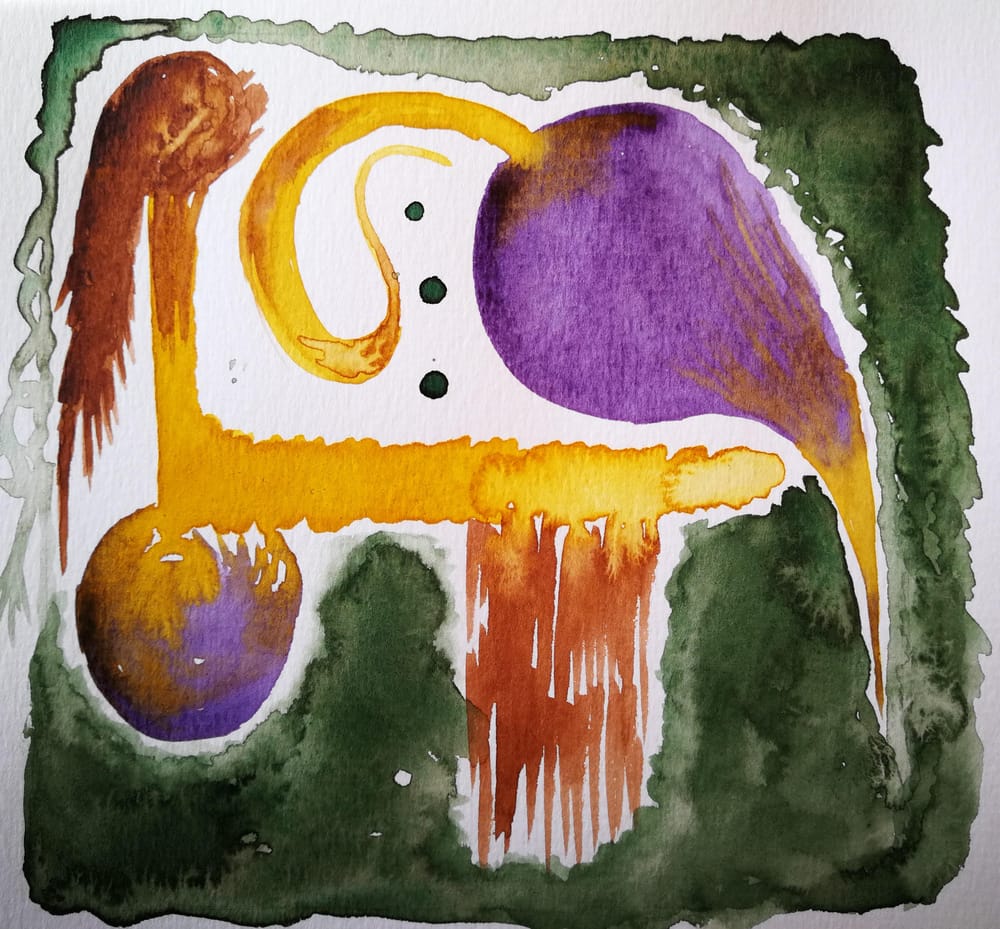 Playing with watercolor - image 2 - student project