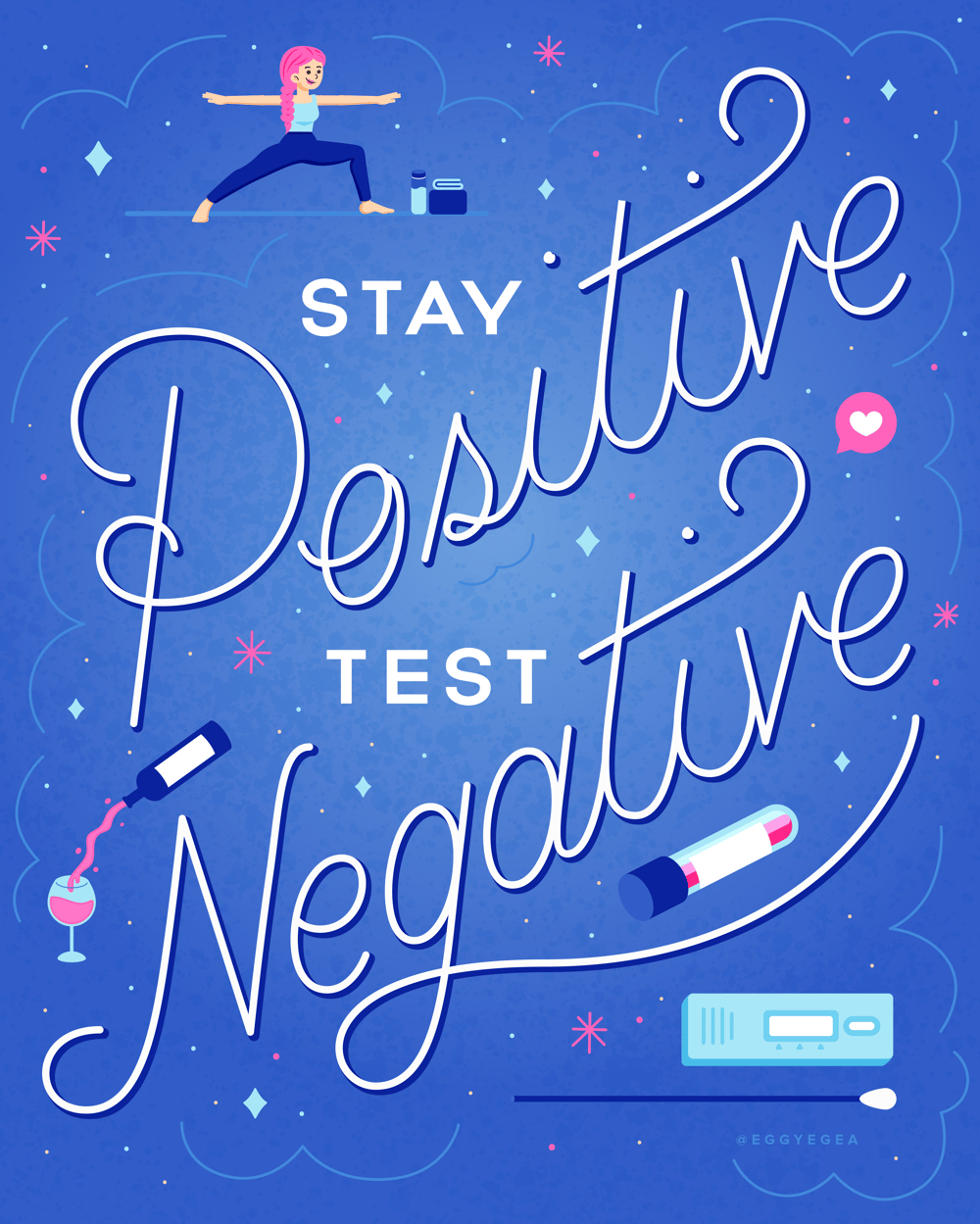 Stay Positive Test Negative - image 1 - student project