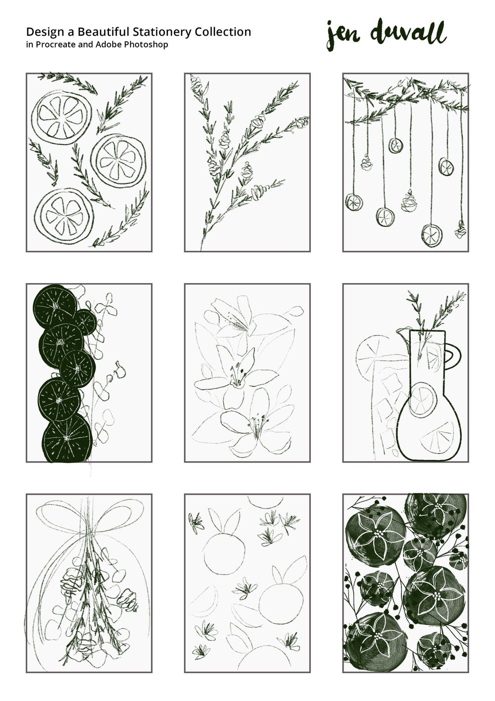 Citrus & Evergreen - image 2 - student project