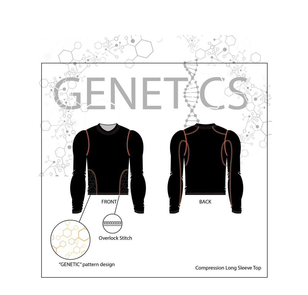 Compression Workout Top - image 1 - student project
