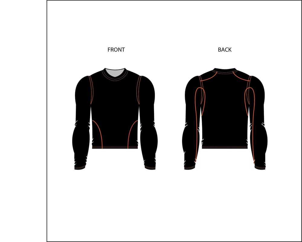 Compression Workout Top - image 2 - student project