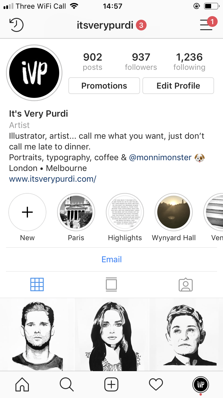 Instagram Refresh - image 1 - student project