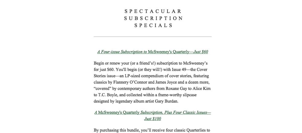 A Brand Newsletter That Feels Like a Bookstore - image 6 - student project