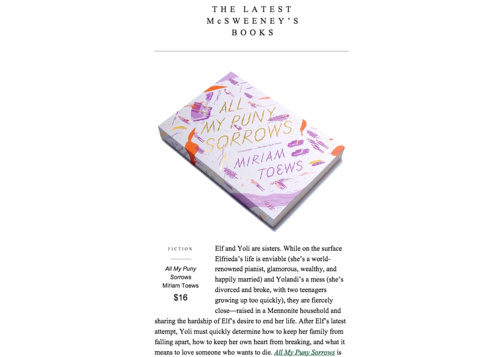 A Brand Newsletter That Feels Like a Bookstore - image 3 - student project