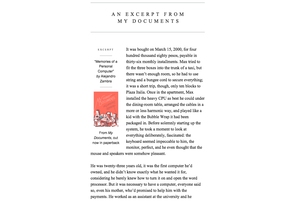 A Brand Newsletter That Feels Like a Bookstore - image 5 - student project