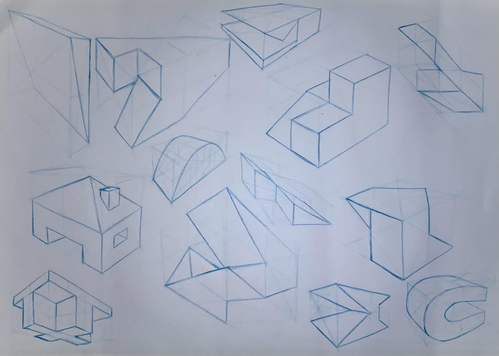 Perspective Drawing Practice - image 9 - student project
