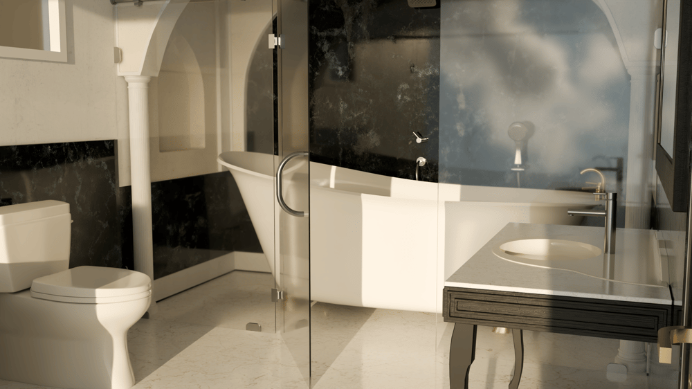 Bathroom Renders - image 2 - student project