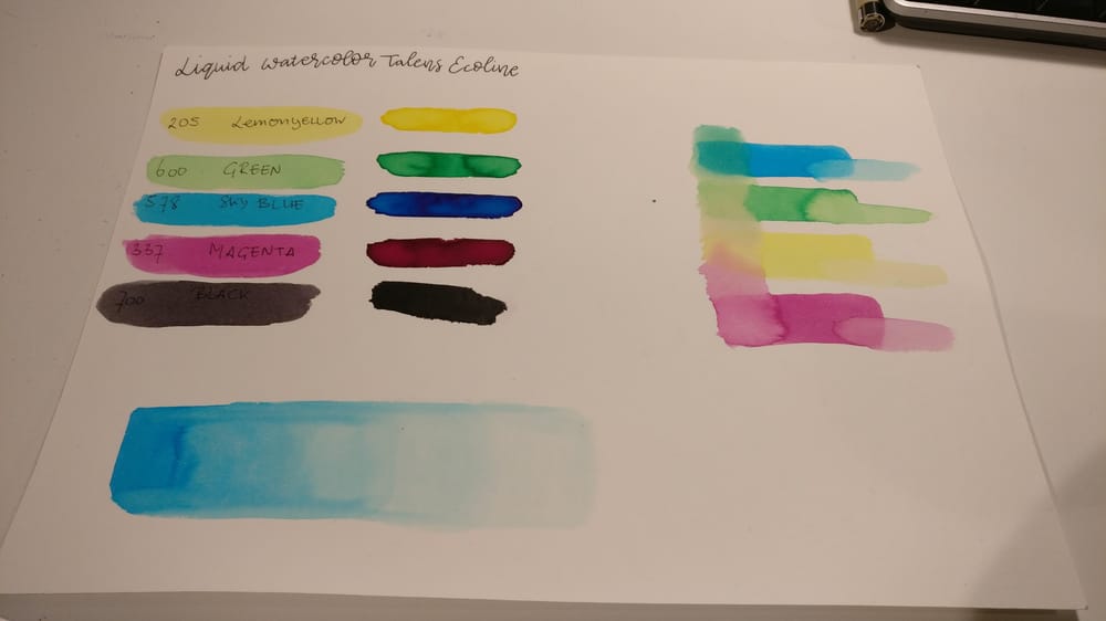 Different watercoloring tools - image 8 - student project