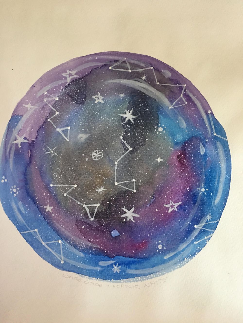 Watercolor & Mixed Media Class - image 3 - student project