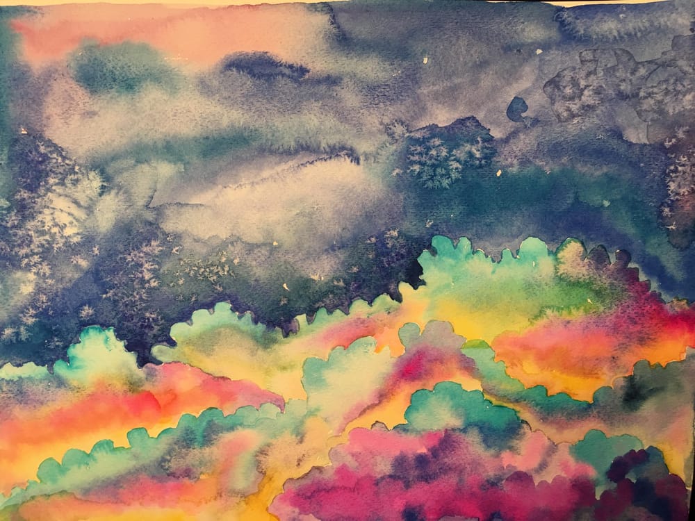 Watercolor & Mixed Media Class - image 4 - student project