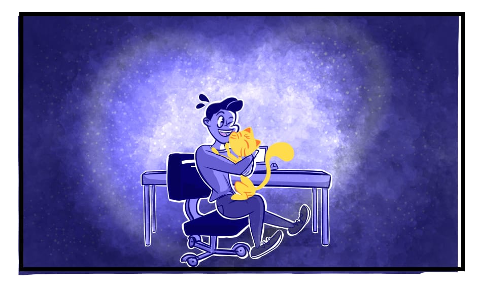 Cat`s affection - image 6 - student project