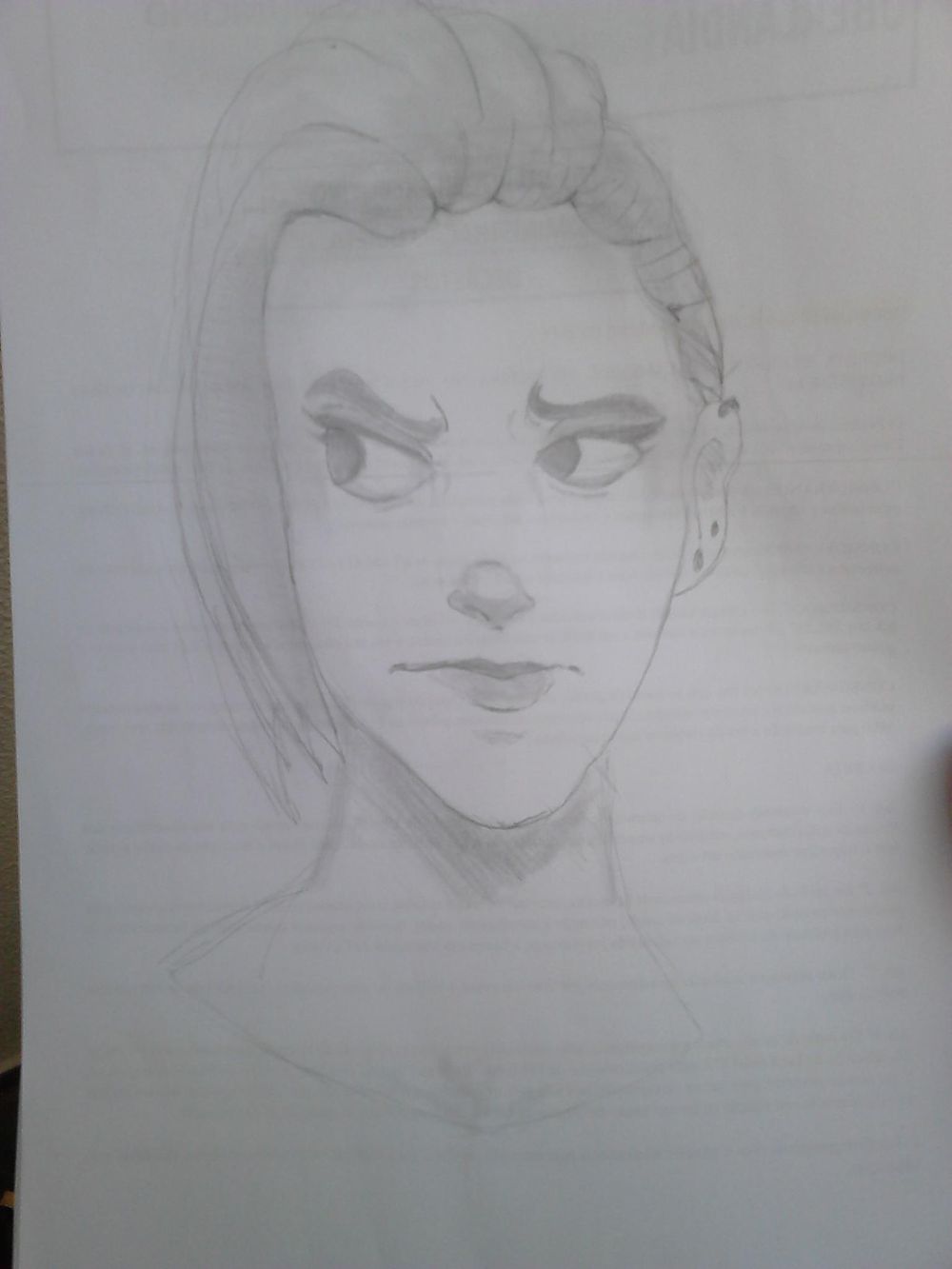 Some female character - image 5 - student project