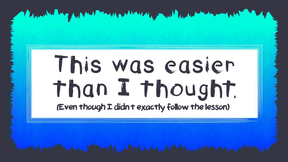 Handwritten Font - image 5 - student project