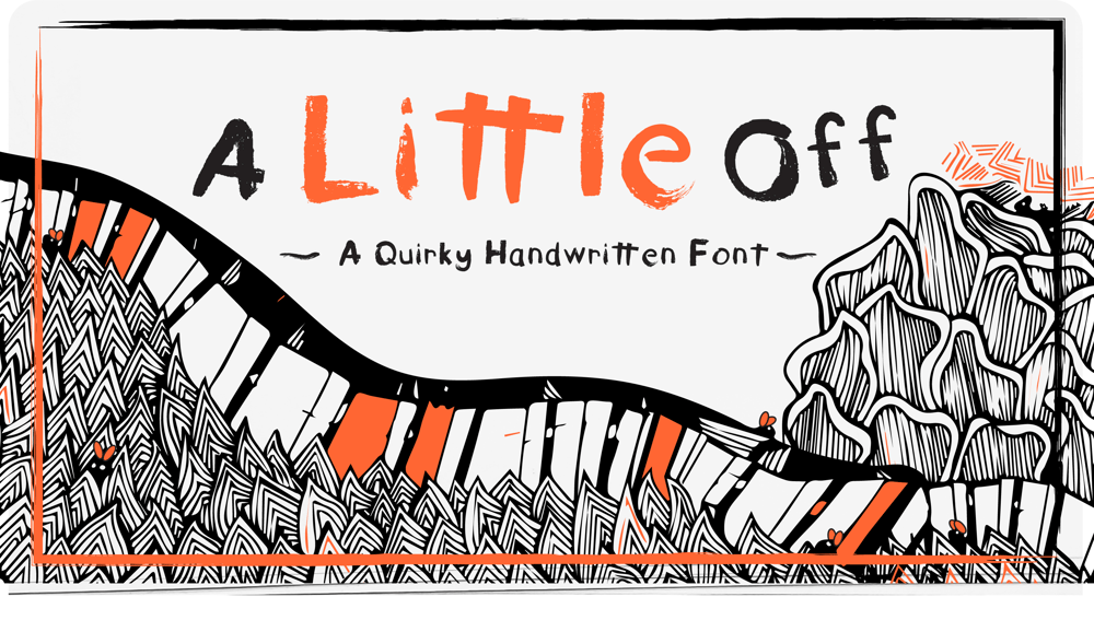 Handwritten Font - image 1 - student project