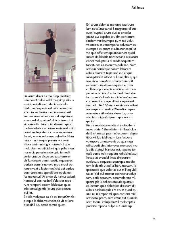 Magazine Spread - image 4 - student project