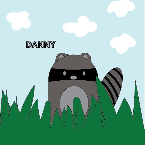 Raccoon Pillow for Danny - image 8 - student project