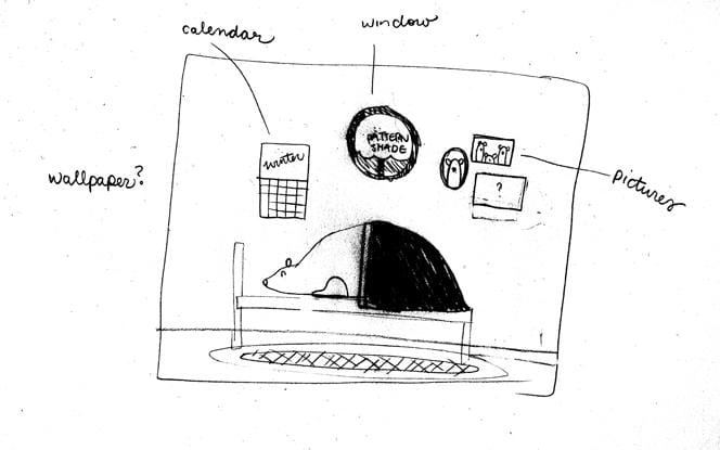 Hibernating bear - image 1 - student project