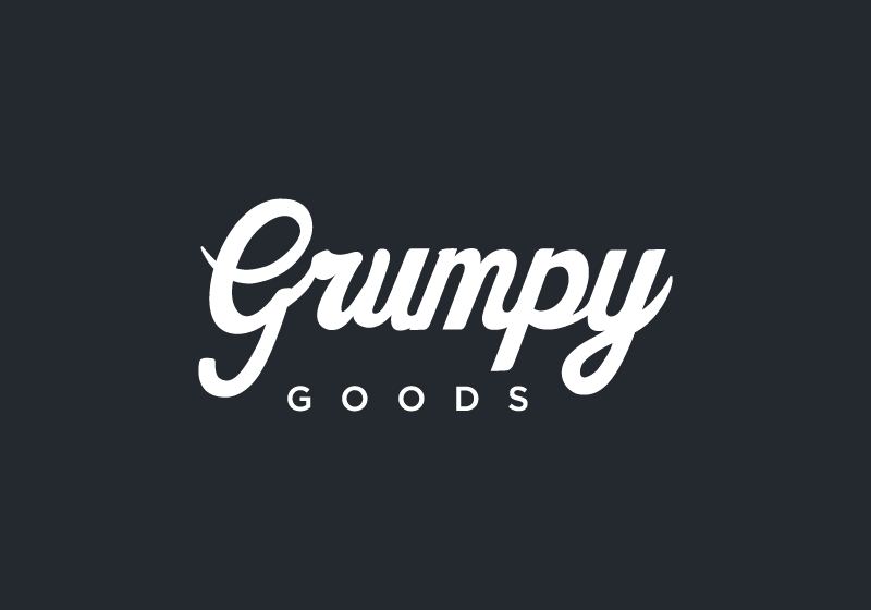 Grumpy Goods logotype refresh - image 1 - student project
