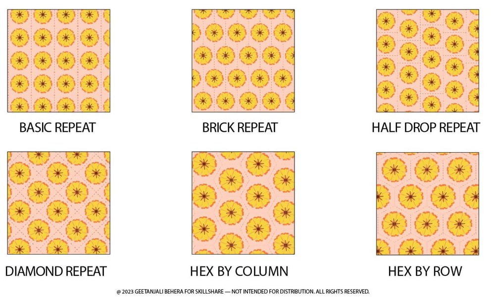 Multiple Pattern Styles and Repeats - image 1 - student project