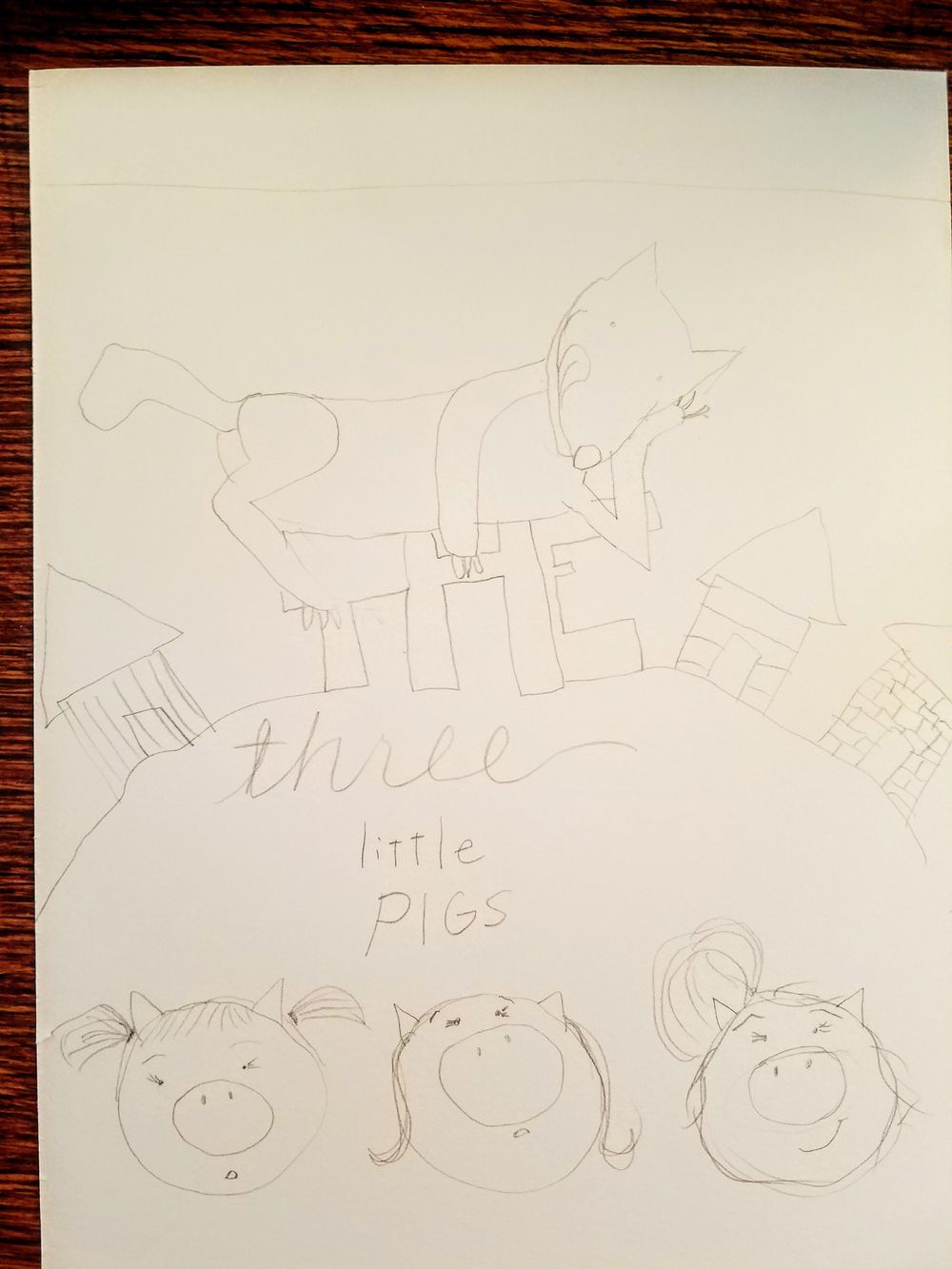 three little (girl) pigs - image 2 - student project