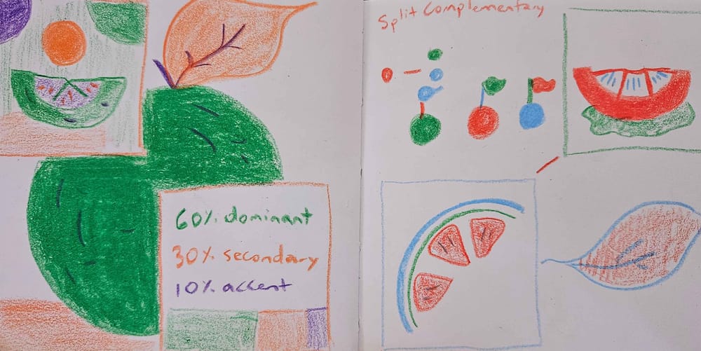 Split Complementary and Triadic Colors - image 1 - student project