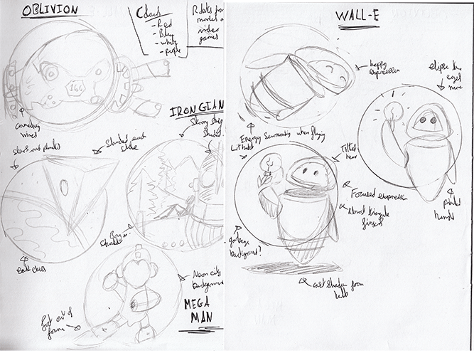Movie robots Icons - image 1 - student project