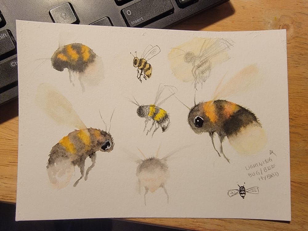 Happy Bumble bee - image 3 - student project