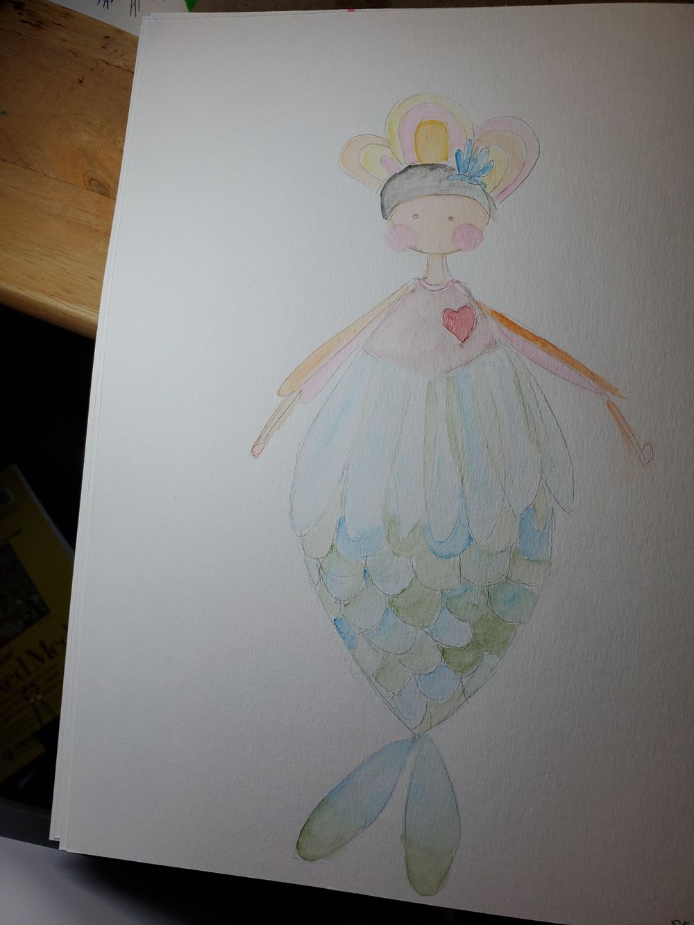 Cute little mermaid! - image 1 - student project