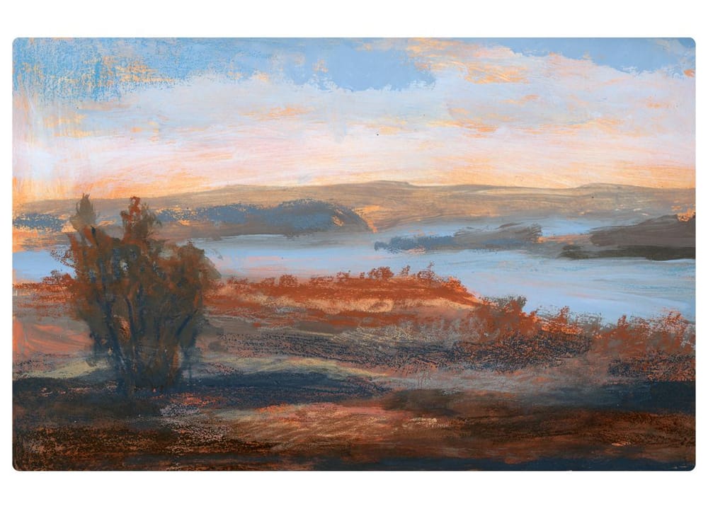 Water Soluble Pastel and Acrylic Work - image 3 - student project