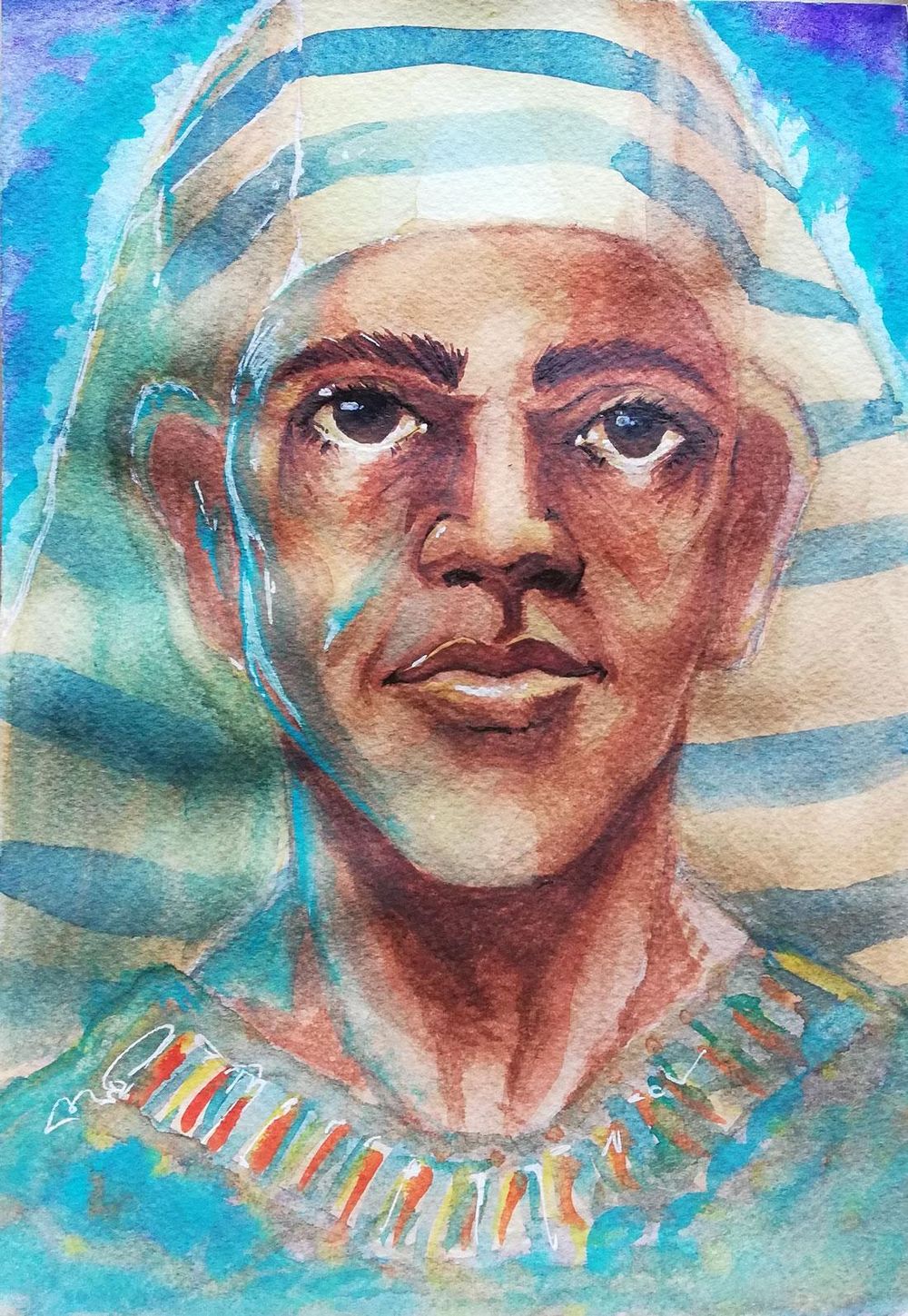 Warm up - Watercolor Techniques to Paint Skin Tones - image 1 - student project