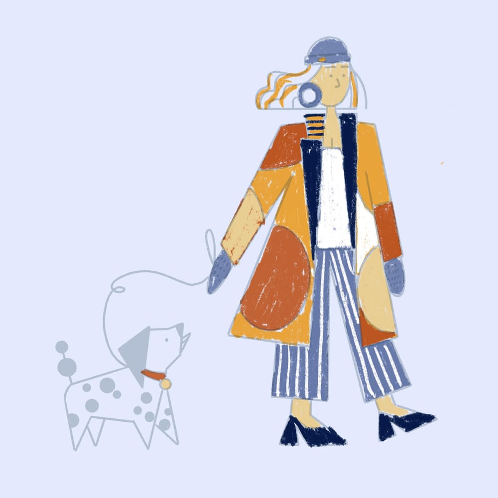 Bold artsy X winter fashion - image 5 - student project