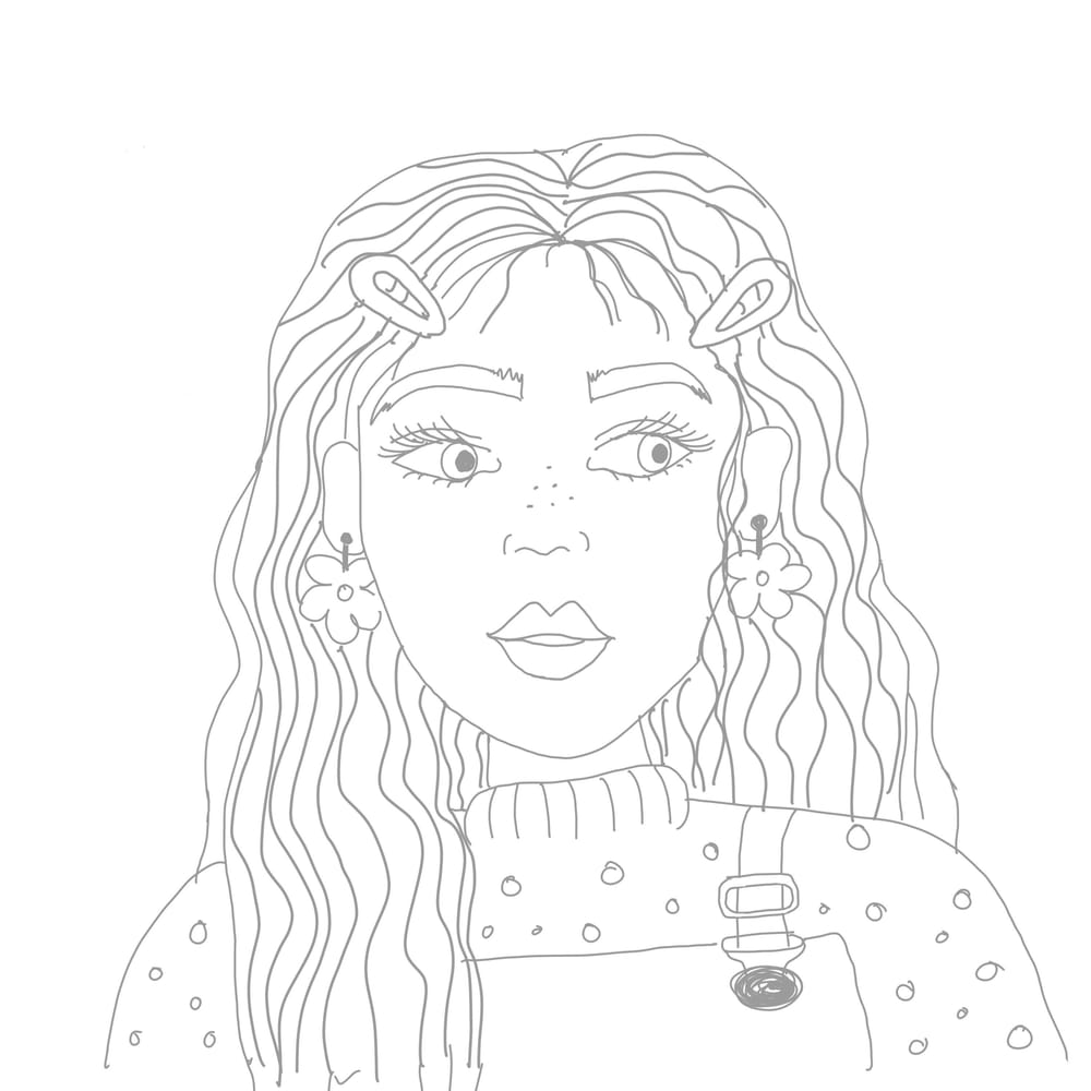 A Stylised Digital Portrait - image 2 - student project