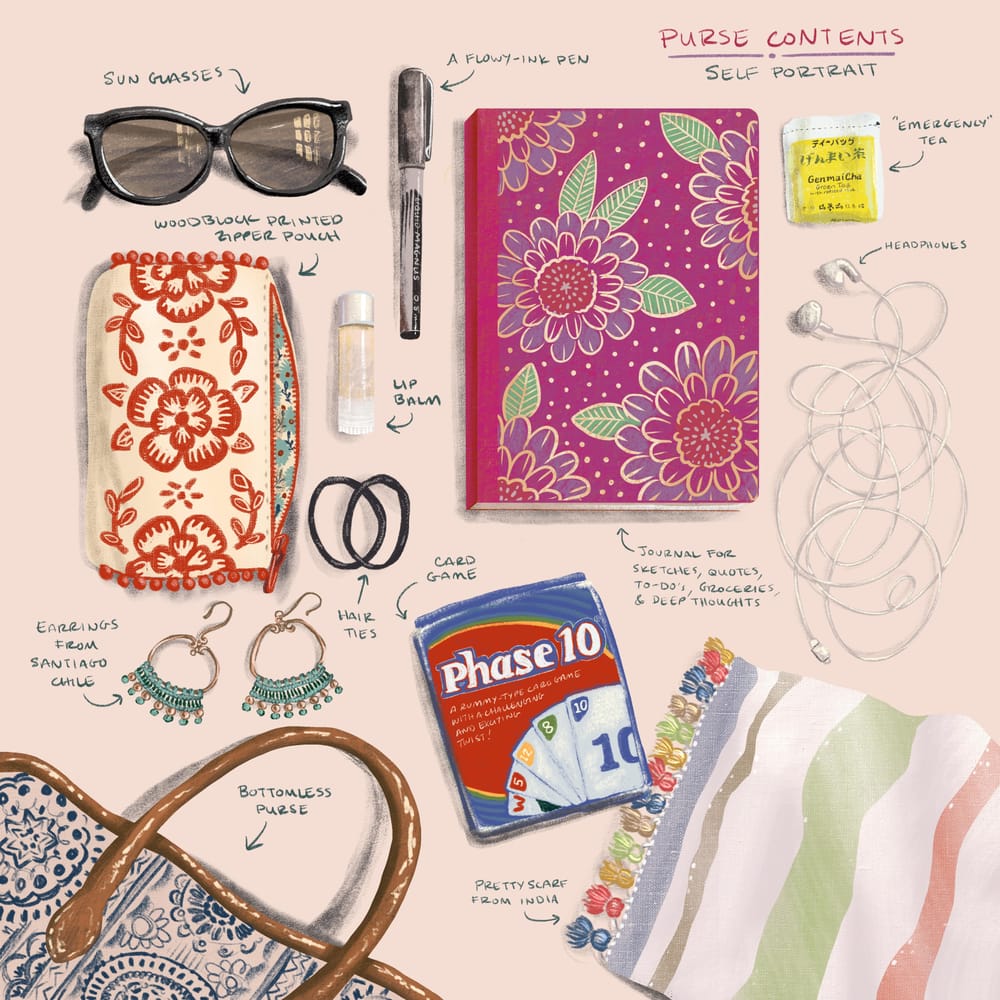 Whats in my bottomless purse - image 1 - student project