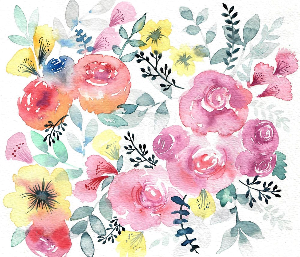 Different Watercolor Experiments - image 1 - student project