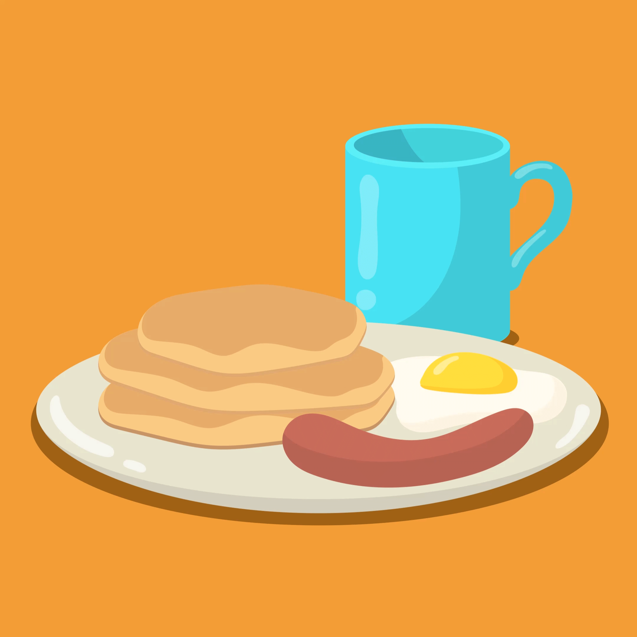 Class Project - Breakfast - GIF - image 1 - student project