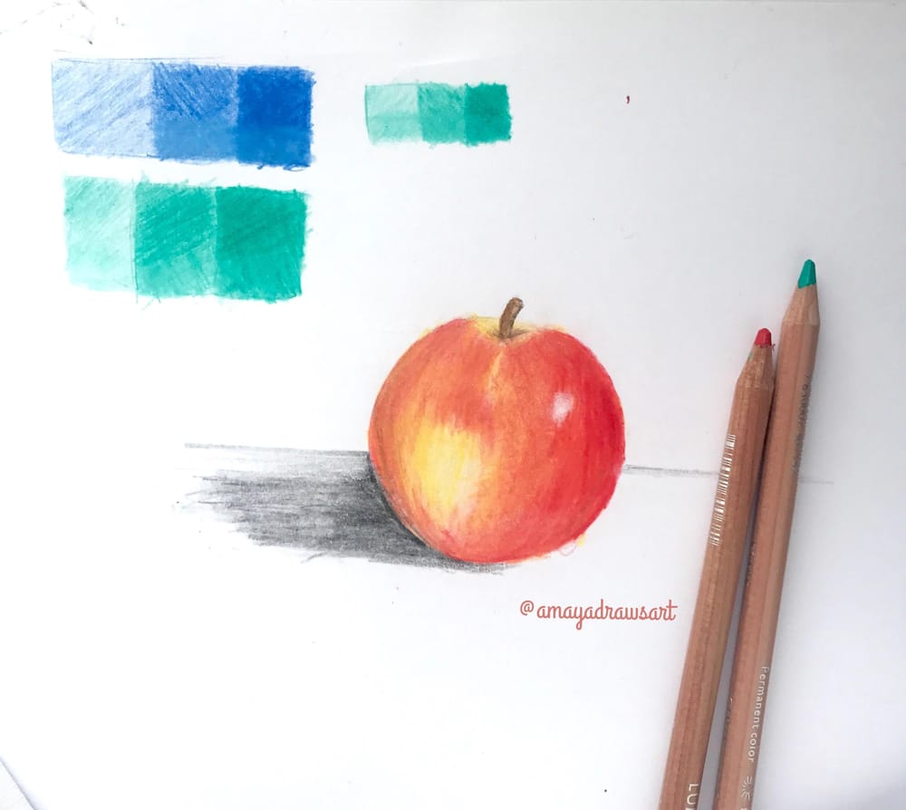 First Try at using Coloured Pencils - image 4 - student project