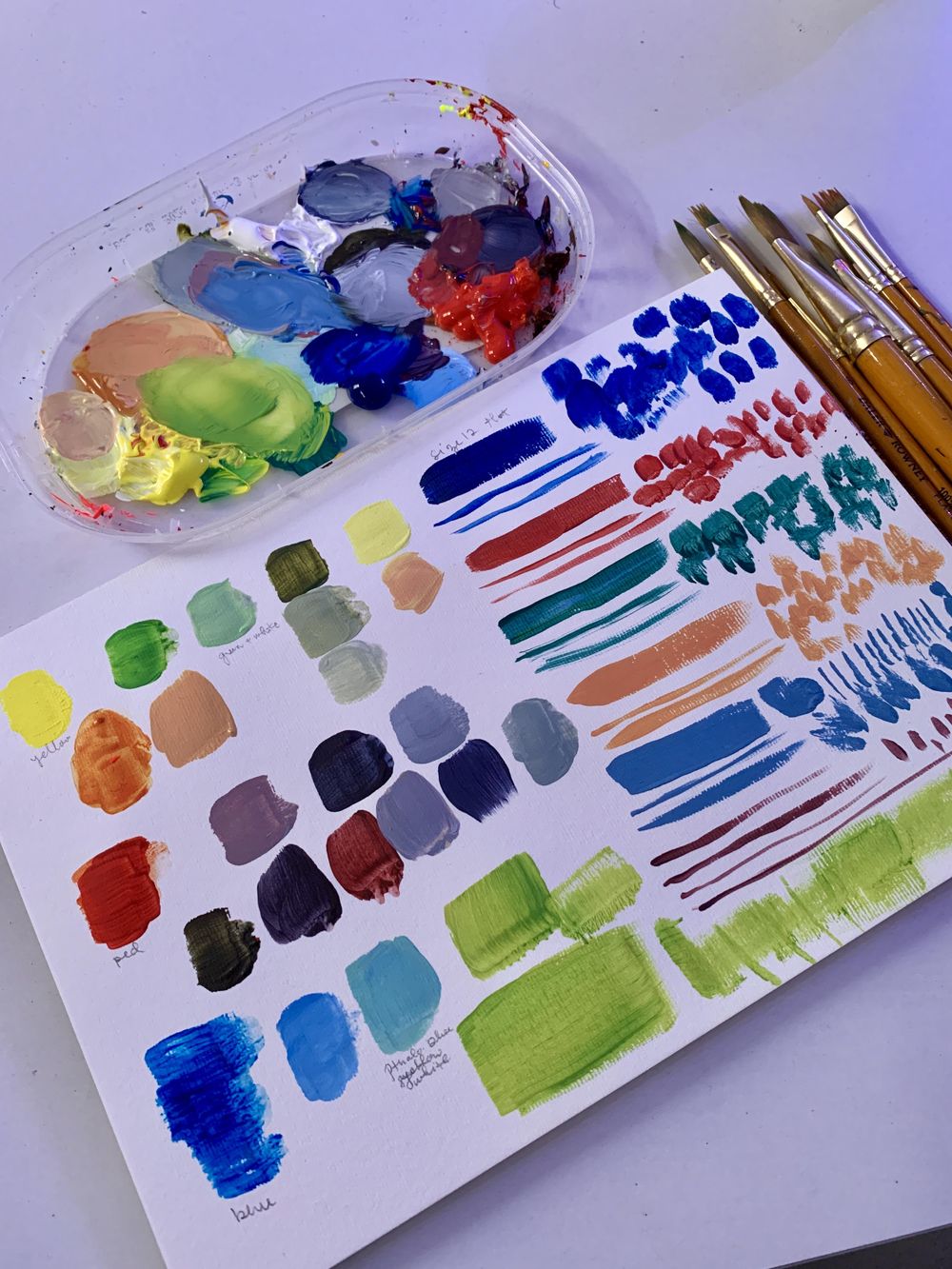 Back to basics: Acrylic still life - image 1 - student project