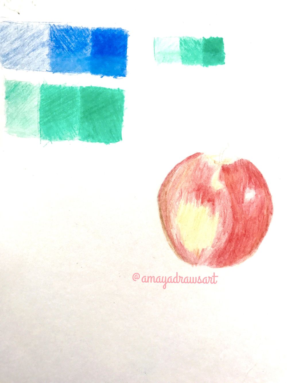 First Try at using Coloured Pencils - image 3 - student project