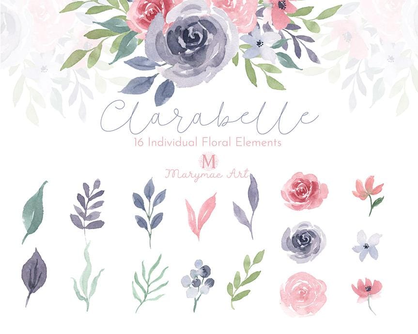 Clarabelle Clipart Set - image 4 - student project