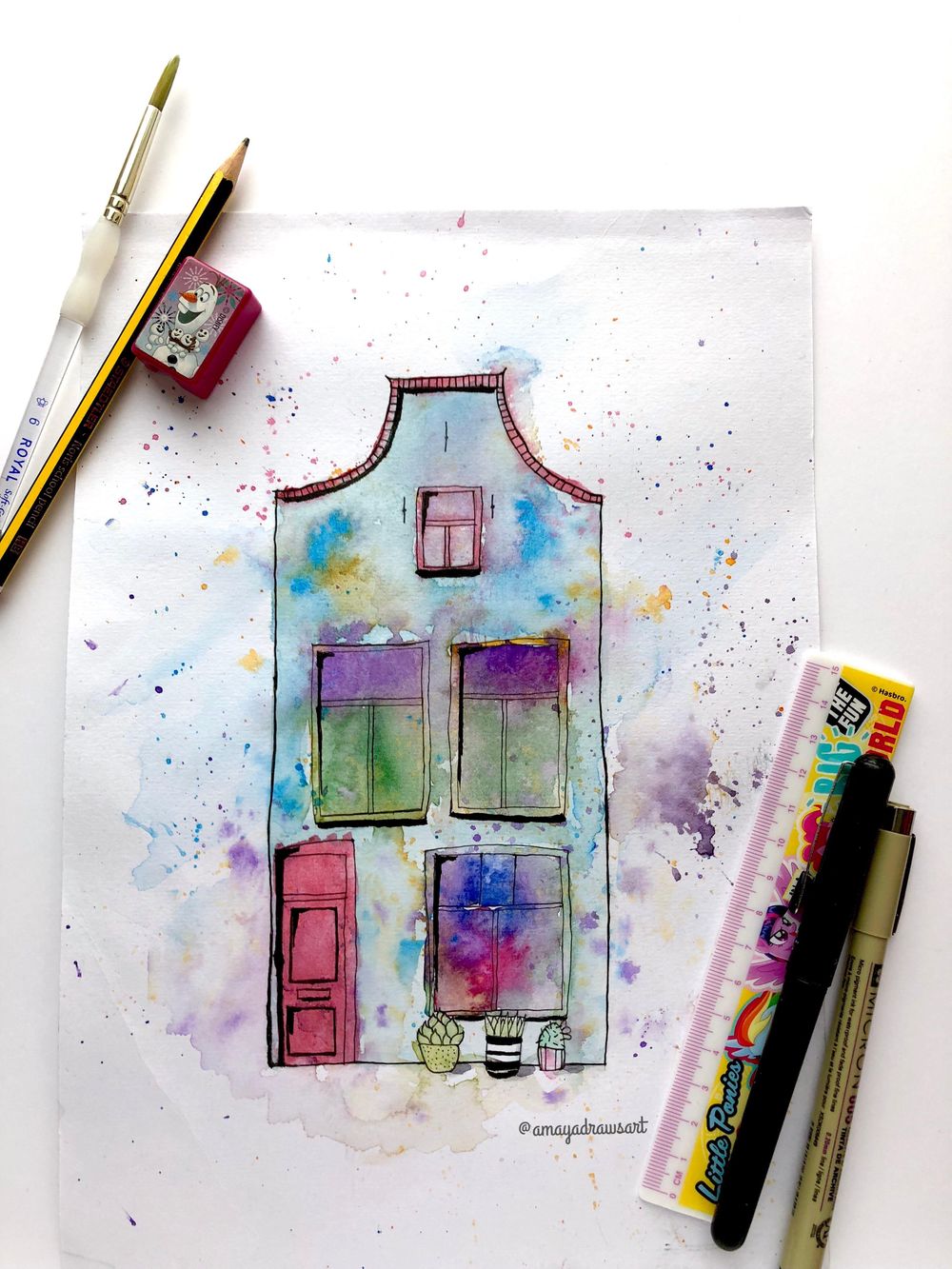 First Time Urban Sketching - image 5 - student project