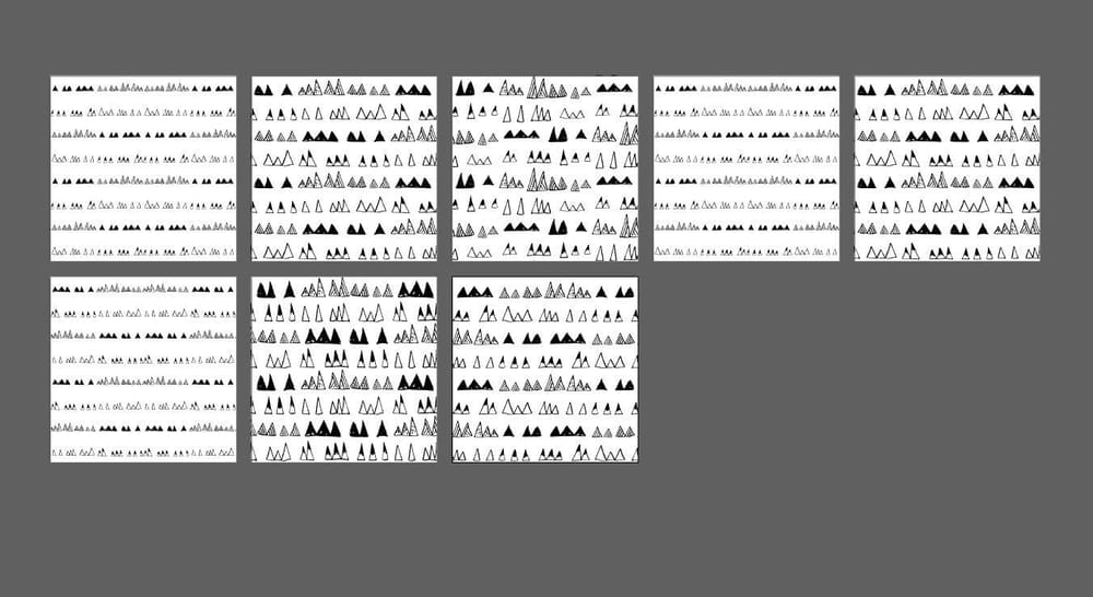 Abstract patterns from hand drawn marks - image 5 - student project