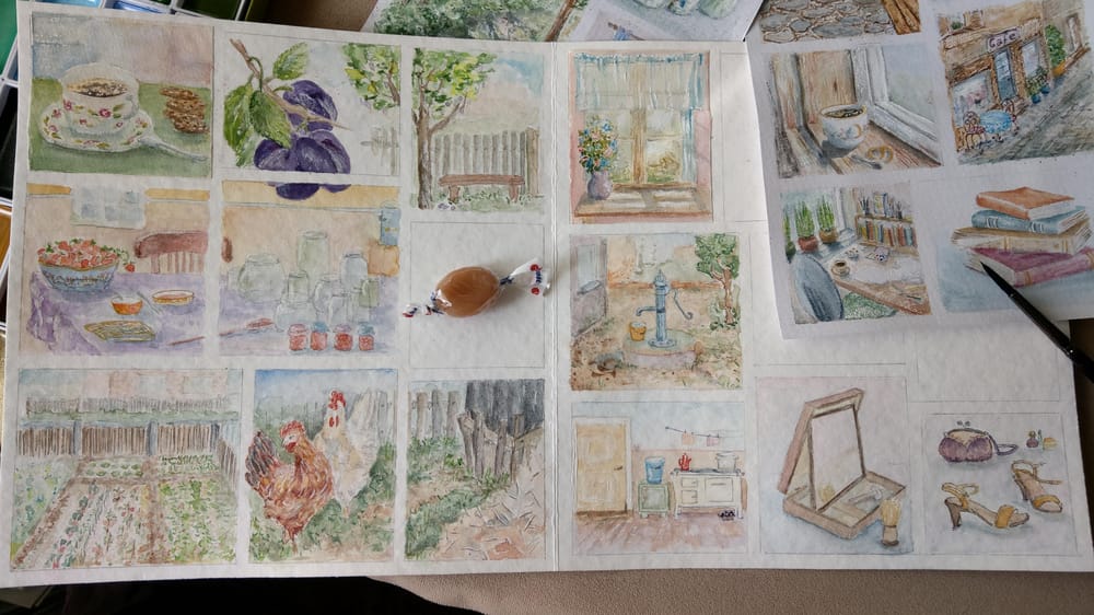 from a nostalgic journey: childhood memories with grandfather and grandmother - image 3 - student project