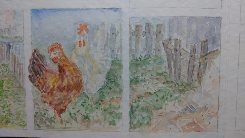 from a nostalgic journey: childhood memories with grandfather and grandmother - image 6 - student project