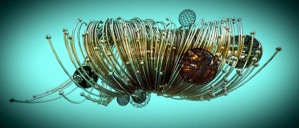 Spinning tendrills - image 2 - student project