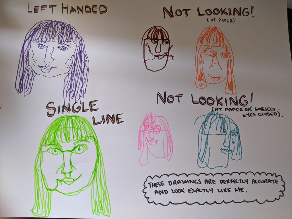 Self Portrait - 4 Ways - image 1 - student project