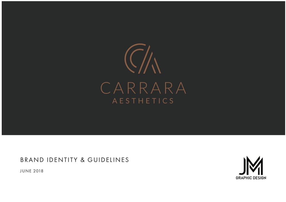 Brand Identity Design: Carrara Aesthetics - image 22 - student project