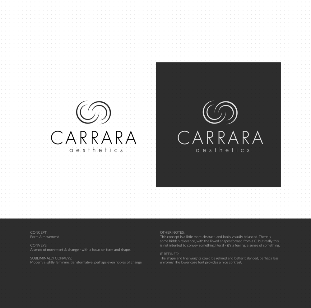 Brand Identity Design: Carrara Aesthetics - image 17 - student project