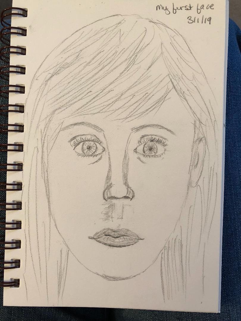 Beginning drawing - image 6 - student project