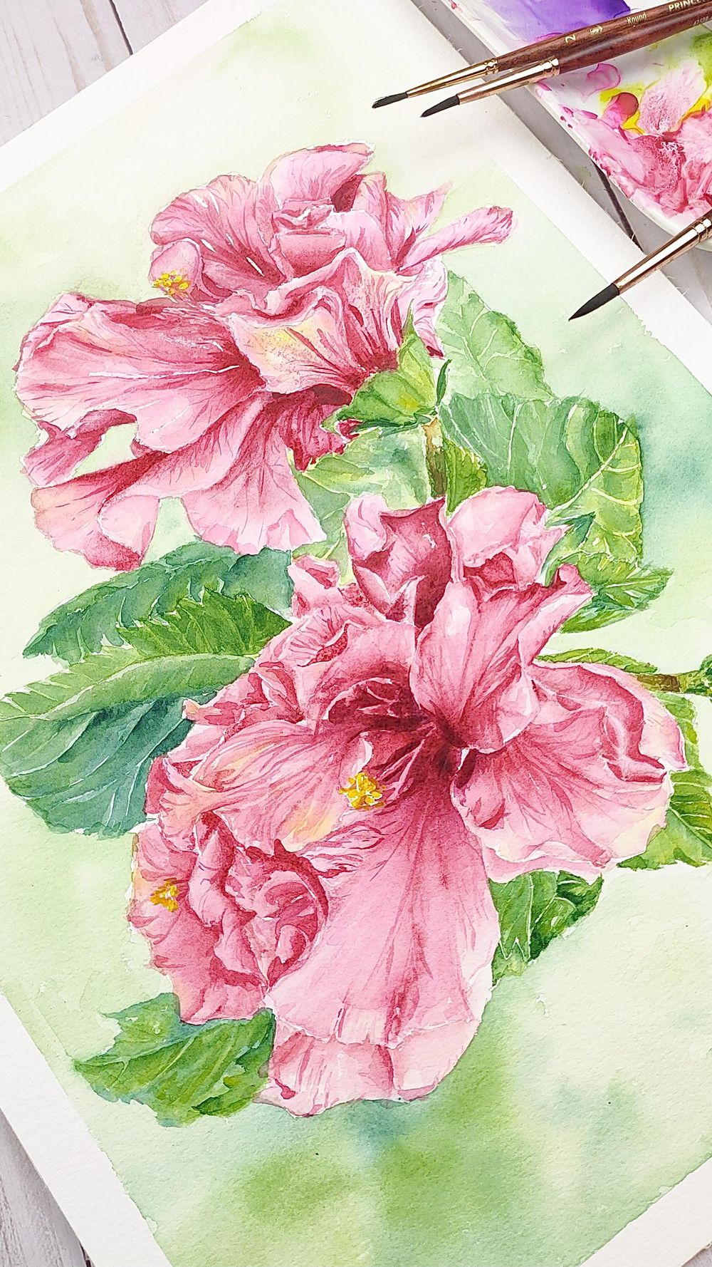 My Iris painting Skillshare Student Project