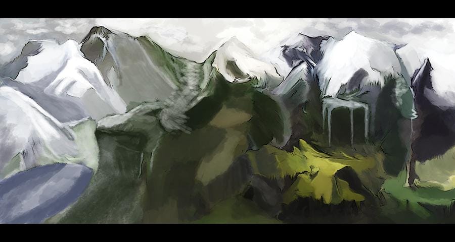 Mountain Landscape - image 3 - student project